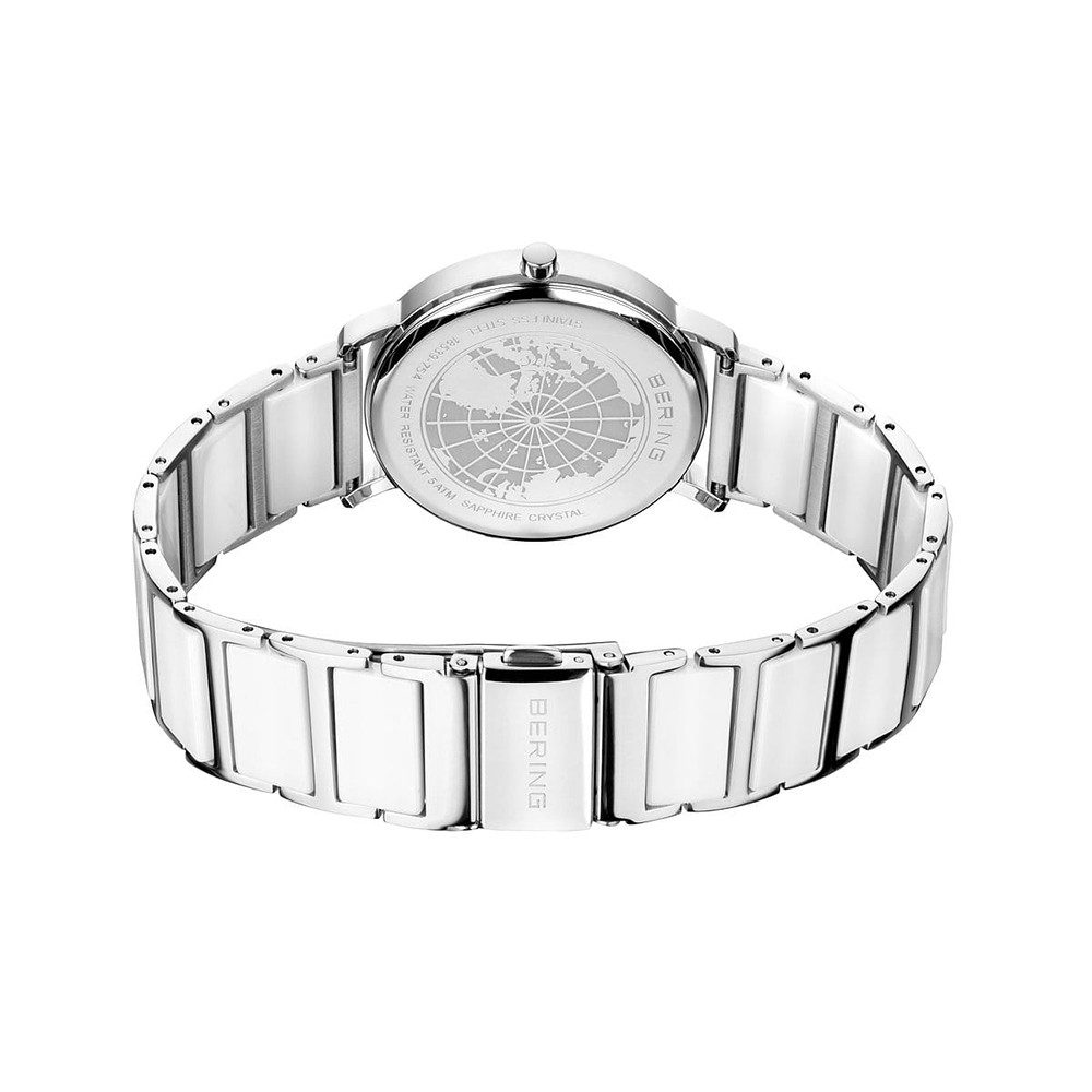 Bering Quarzuhr Bering Ceramic silber glänzend 18535-754 18535-754, Bering Ceramic silber glänzend 18535-754