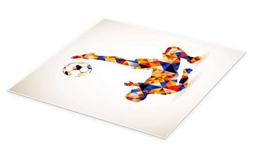 Posterlounge Poster TAlex, Fußball Konzept, Kinderzimmer Illustration