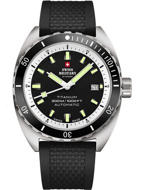 Swiss Military by Chrono Taucheruhr Swiss Military SMA34100.07 Diver Titanium Automati