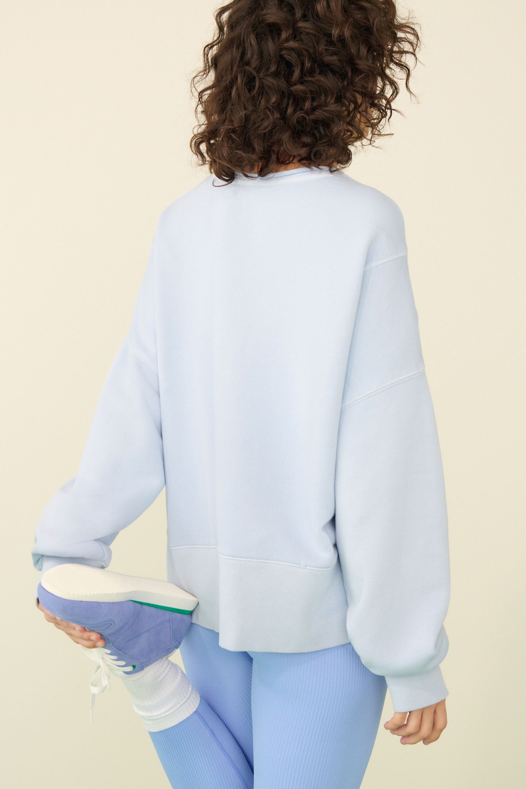 Next Sweater Sweatshirts mit fransigem Saum günstig online kaufen