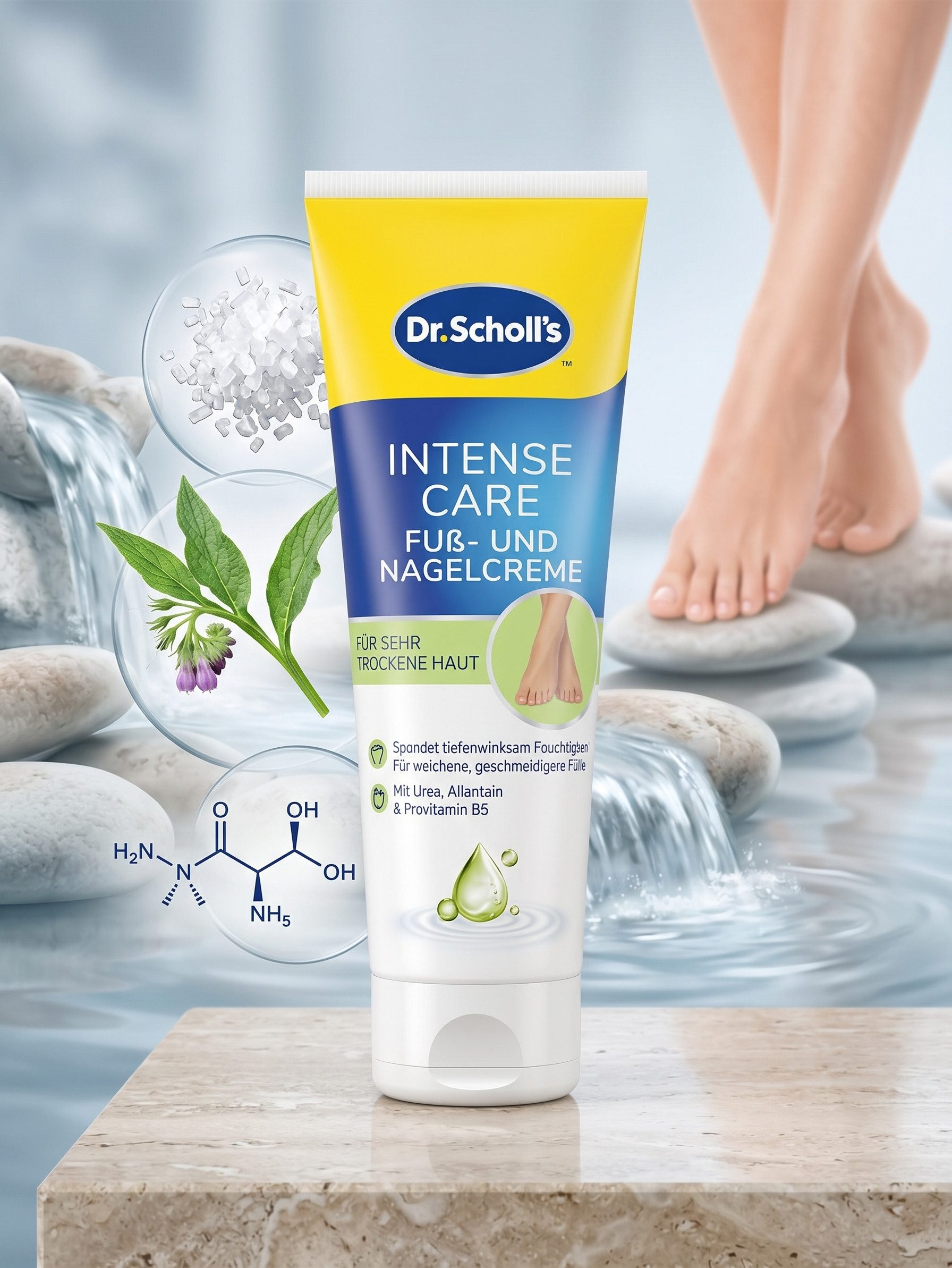 Scholl Fußpflegecreme Scholl Intense Care Fußcreme