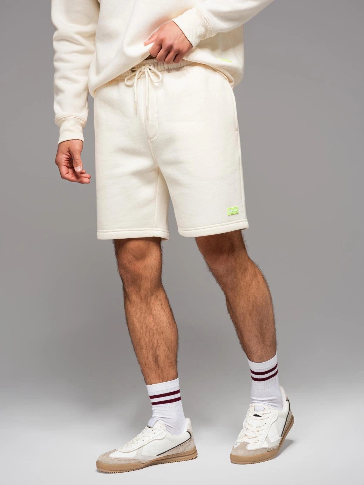 OMBRE Sweatshorts Unisex-Sweatshorts mit Kordelzug in der Taille