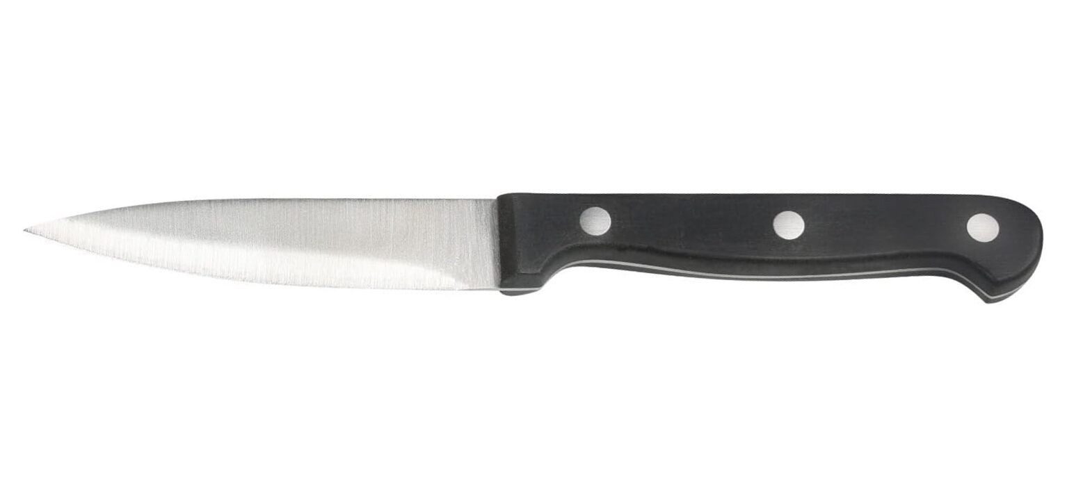 KESPER® Schälmesser Schälmesser, Edelstahlklinge 9 cm, Kunststoffgriff