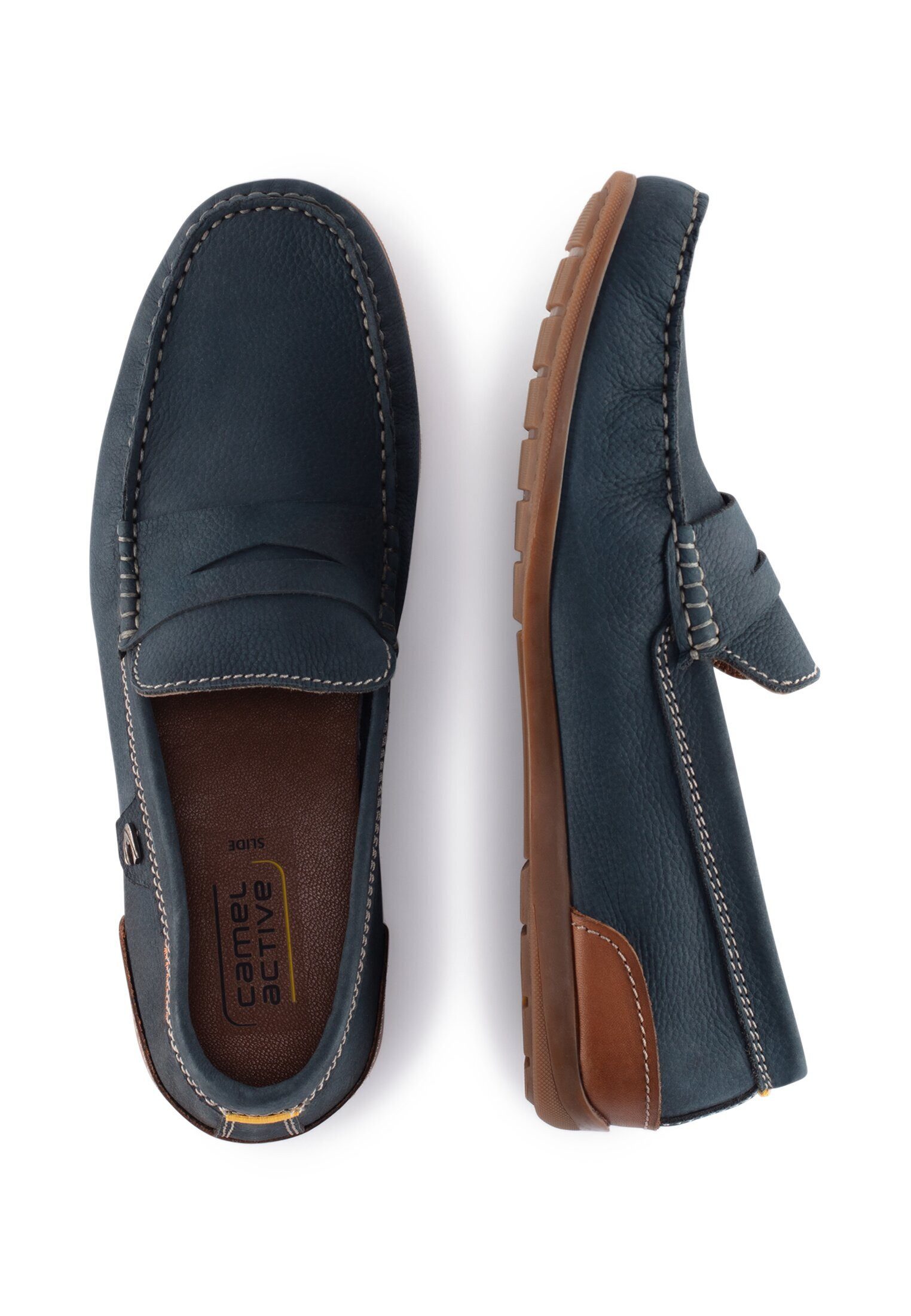 camel active Mokassins aus Nubukleder Mokassin