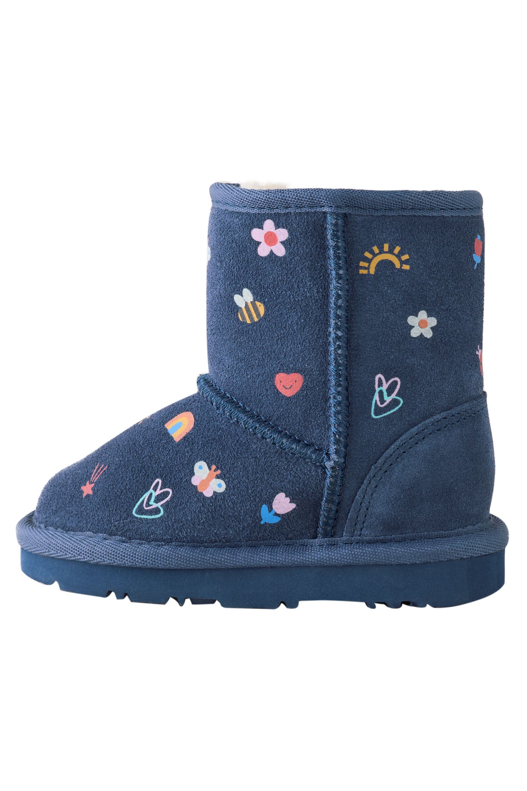Next Wasserabweisende Schlupfstiefel aus Veloursleder Babystiefel