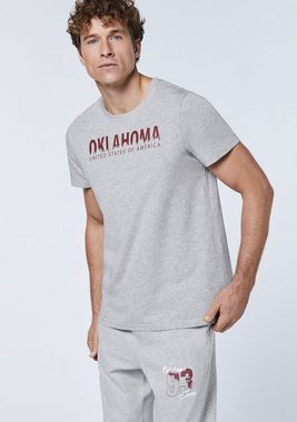 Oklahoma Jeans Print-Shirt im Nature-Label-Look