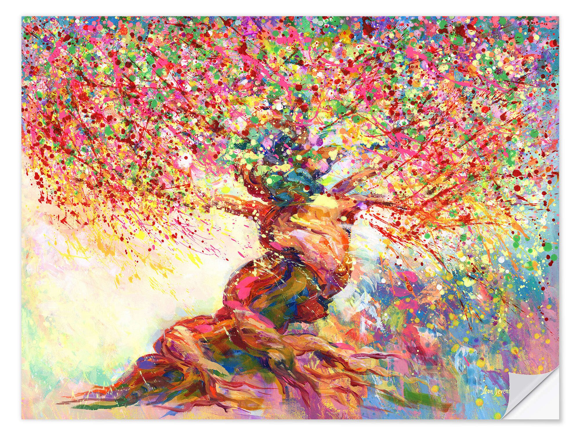 Wandfolie Leon Devenice