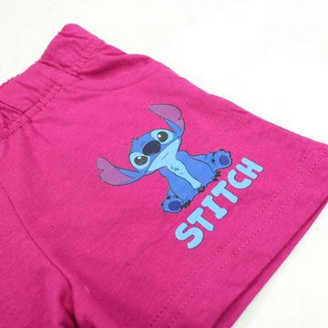 Lilo & Stitch Shorty (2 tlg) Mädchen Set T-Shirt & Kurze Hose Gr. 98 - 128 cm