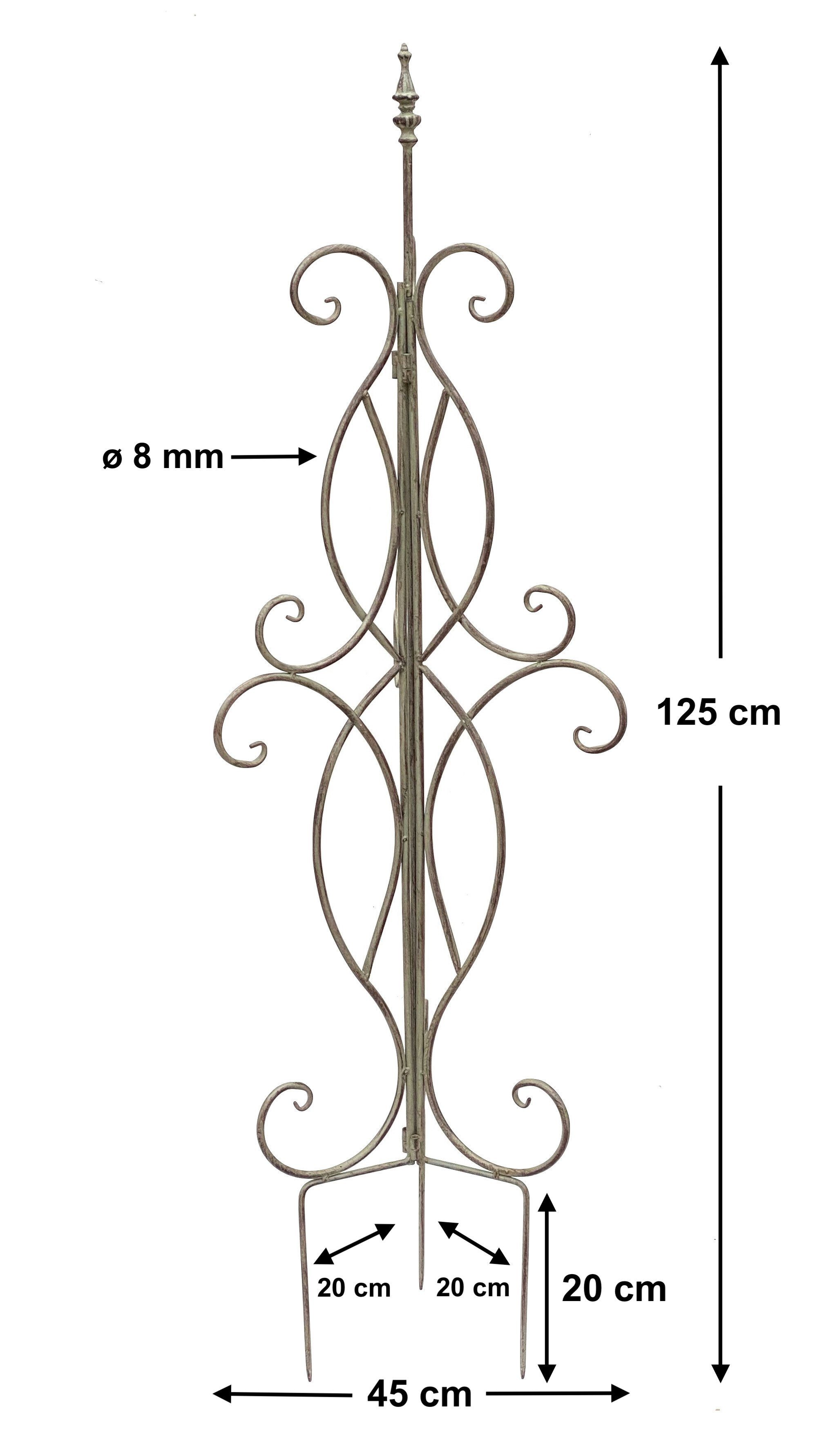 DanDiBo Rankhilfe Metall Rankgitter 125 cm günstig online kaufen