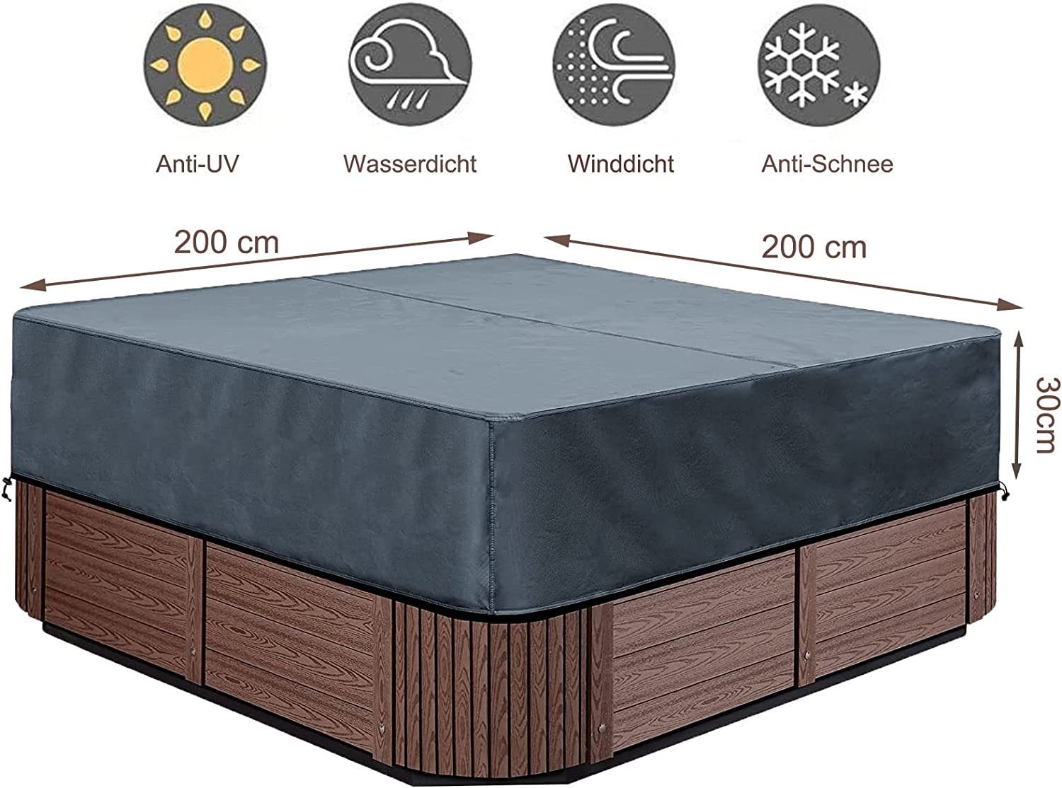 Liszton Gartenmöbel-Schutzhülle Schutzhülle Abdeckung Whirlpools günstig online kaufen