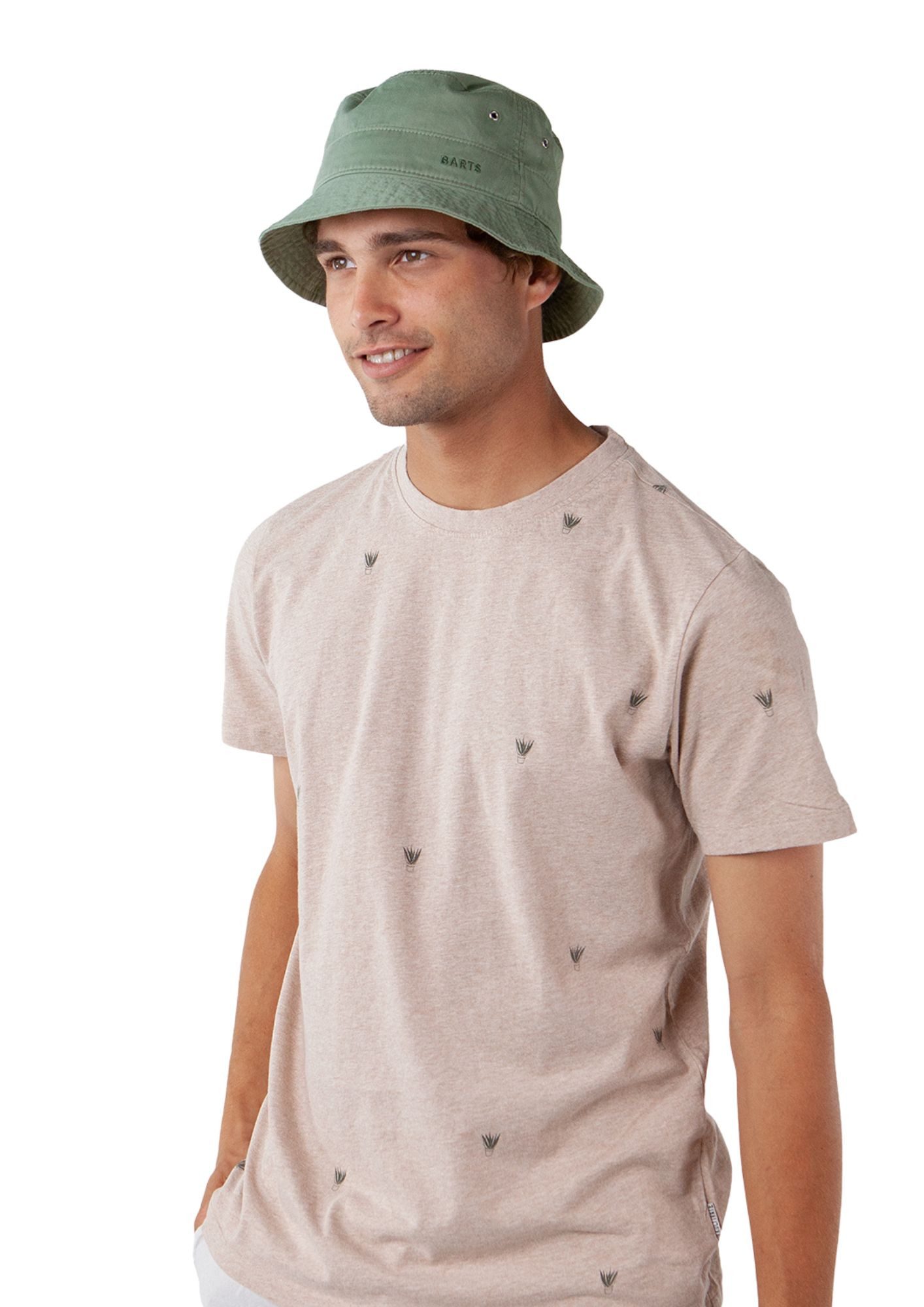 Barts Outdoorhut Barts Calomba Hat Unisex Bucket Hat in green, sand, pink, hot pink Verstellbares Band auf der Innenseite
