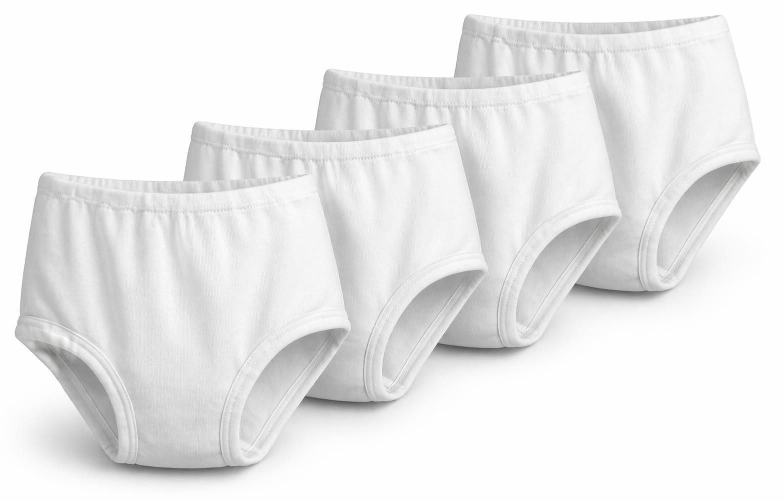 EloModa Taillenslip 4x Damen Slips Unterhosen Unterwäsche Baumwolle, 36/38 56/58 (4-St) 100% Baumwolle, 4er Pack Damen Unterhosen