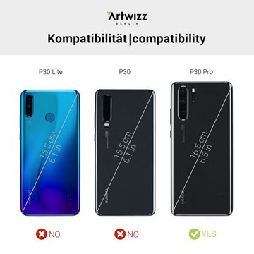 Artwizz Smartphone-Hülle Artwizz TPU Case - Artwizz TPU Case - Ultra dünne, elastische Schutzhülle mit matter Rückseite für P30 Pro / P30 Pro New Edition, Schwarz
