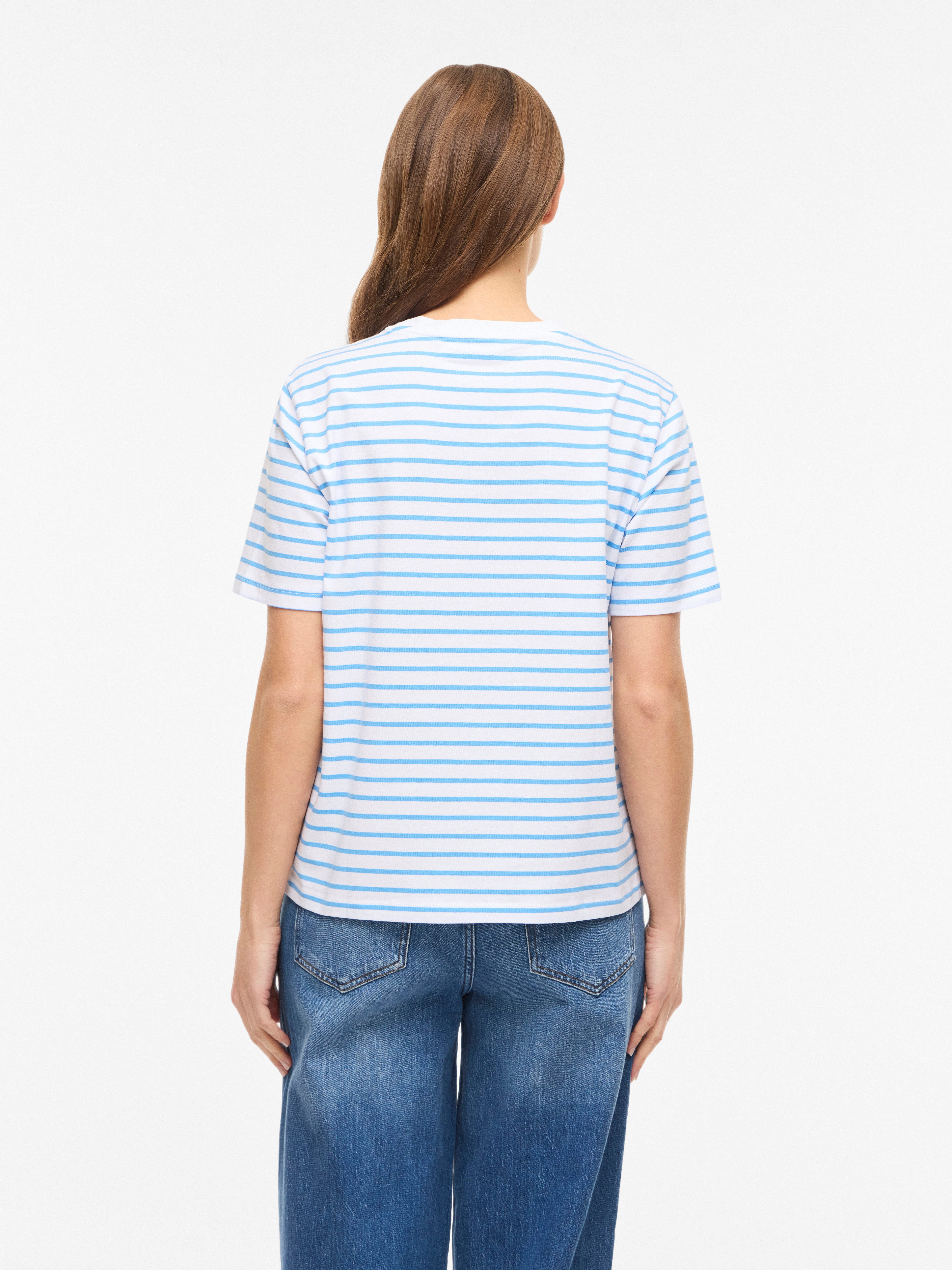 Vila Kurzarmshirt VINORA S/S YD T-SHIRT - NOOS