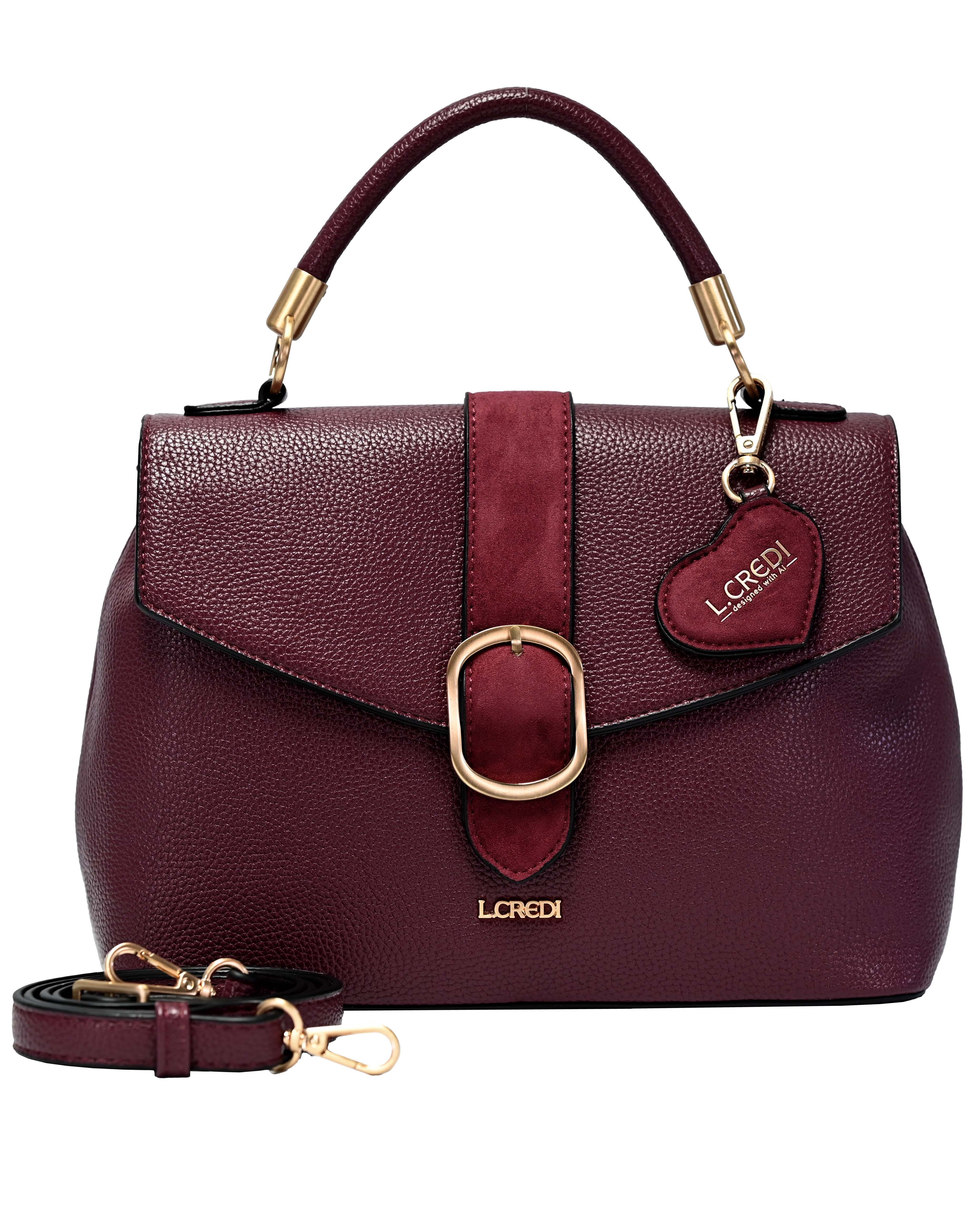 L. CREDI Henkeltasche SOLENN.ai Satchel, vegan