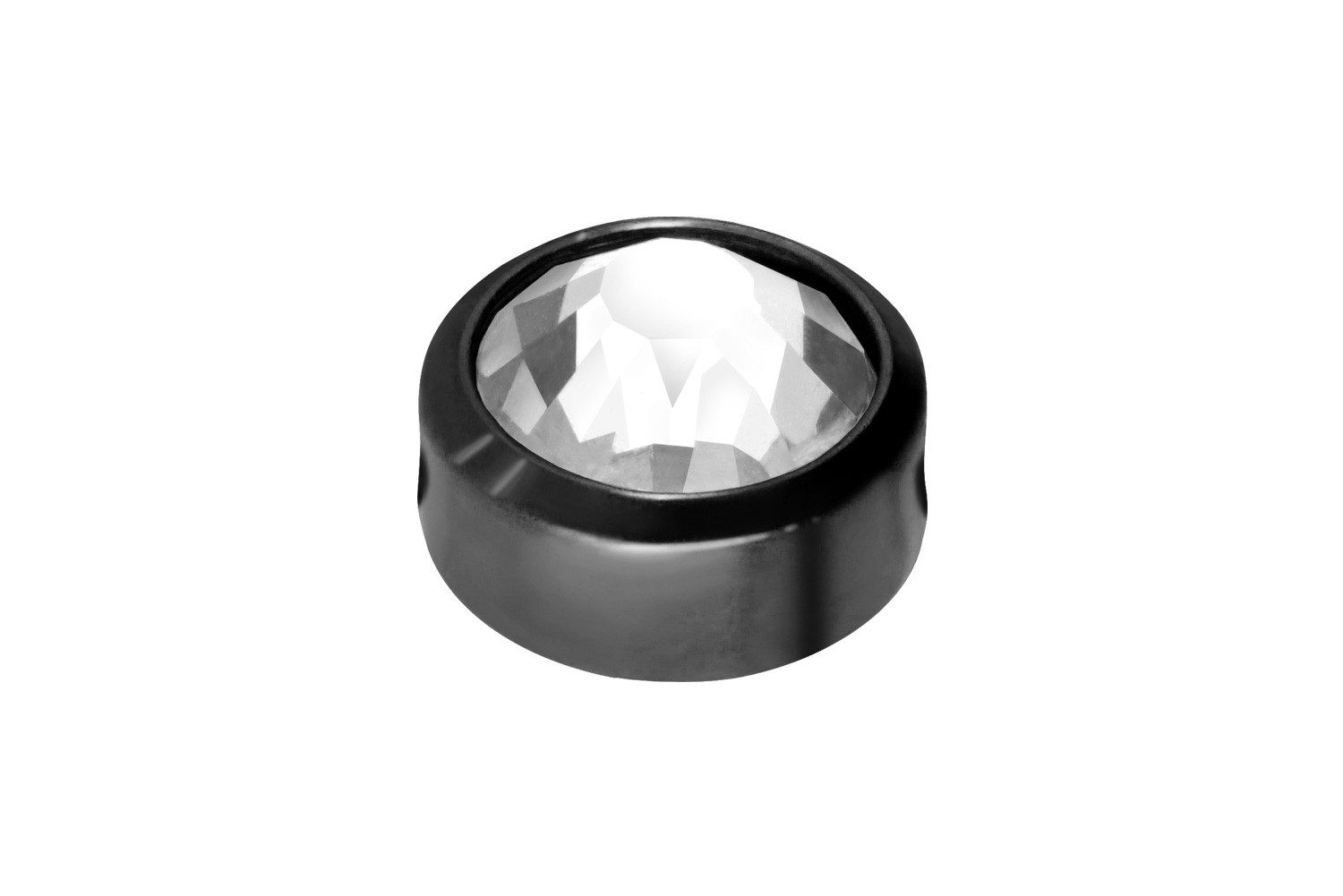 Piercing-Set Titan Klemmdisc KRISTALL