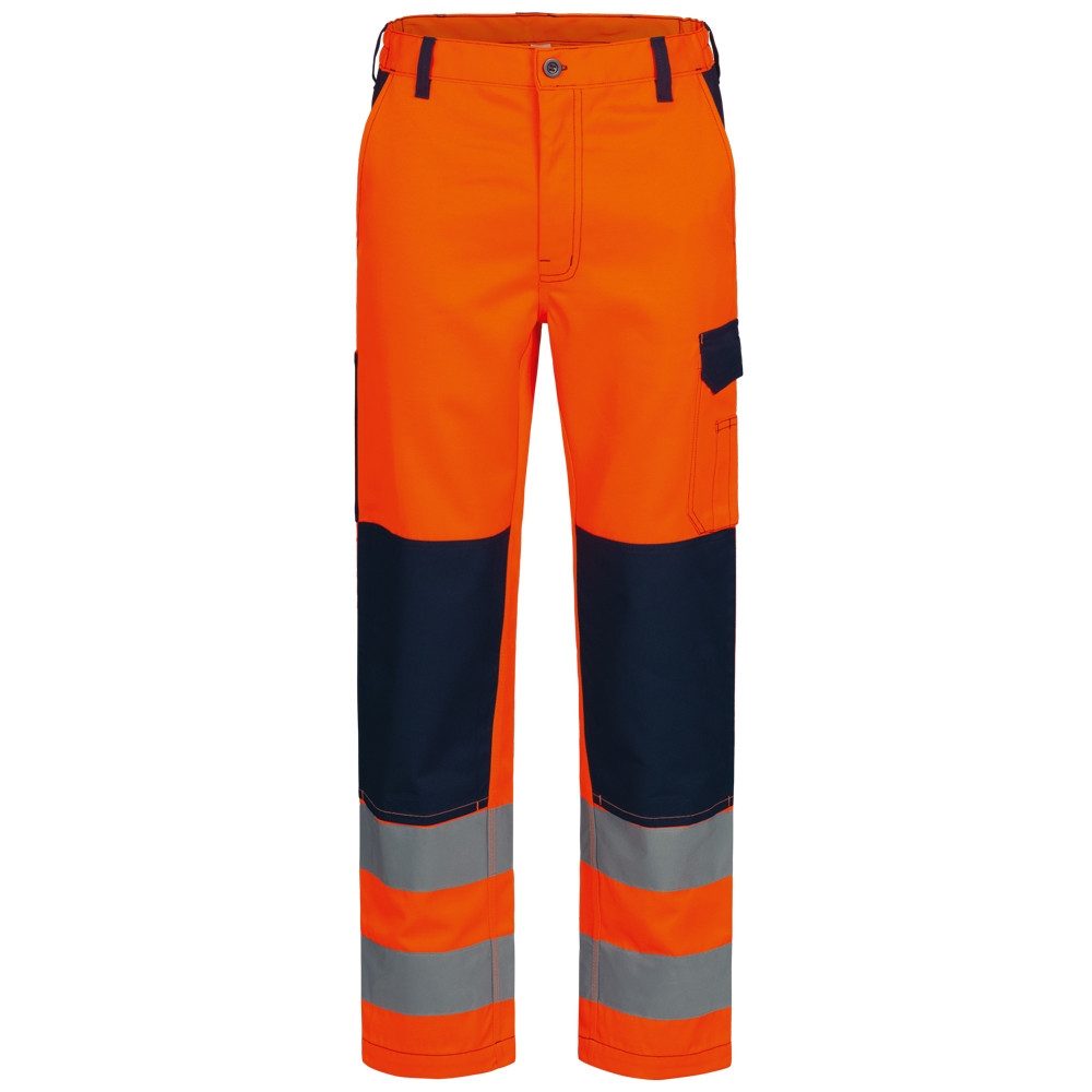 Safestyle Schutzhose FREITAL Warnschutz-Bundhose Safestyle® Orange/Marine EN ISO 20471 Gr.