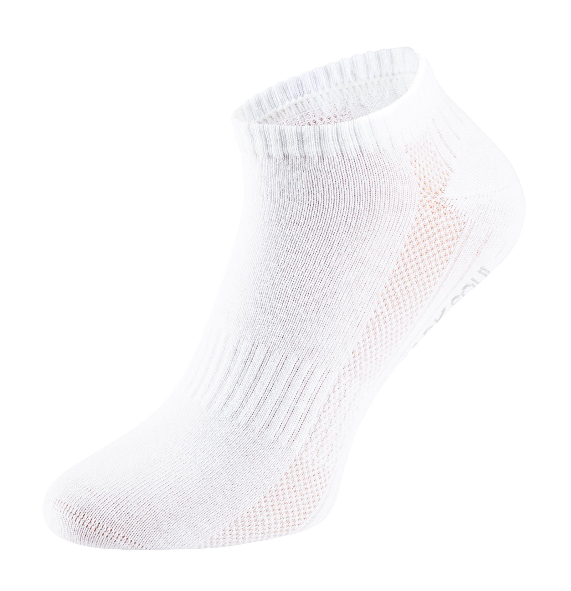 Stark Soul® Sneakersocken Sneaker gekämmte Baumwolle, Premium Damen Mesh Paar & Qualität, für Socken Unisex Weiß Herren 6
