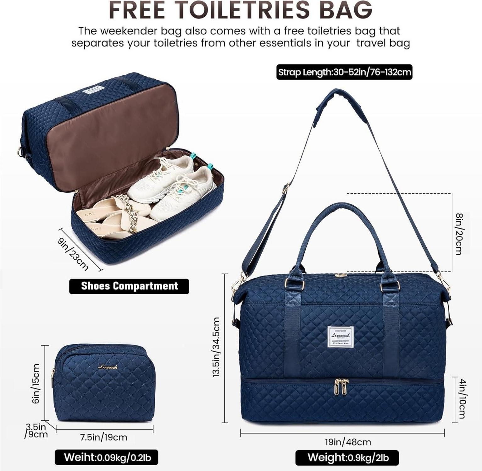 LuxusKollektion Reisetasche Große Damen Reisetasche mit günstig online kaufen