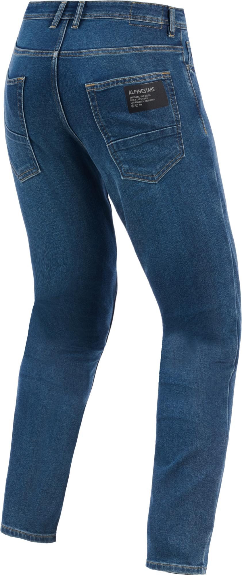 Alpinestars Motorradhose Flex-AST 5 Motorrad Jeans Knieprotektoren enthalten