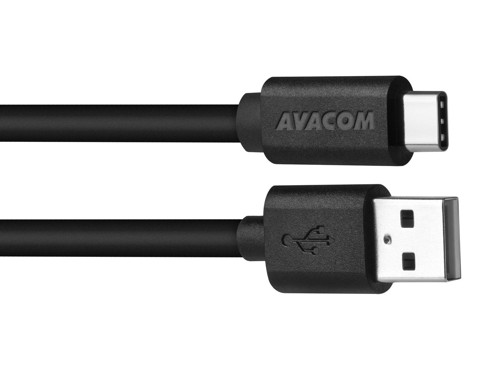 AVACOM AVACOM Daten- und Ladekabel USB - USB Typ-C, 100cm, Schwarz USB-Kabel