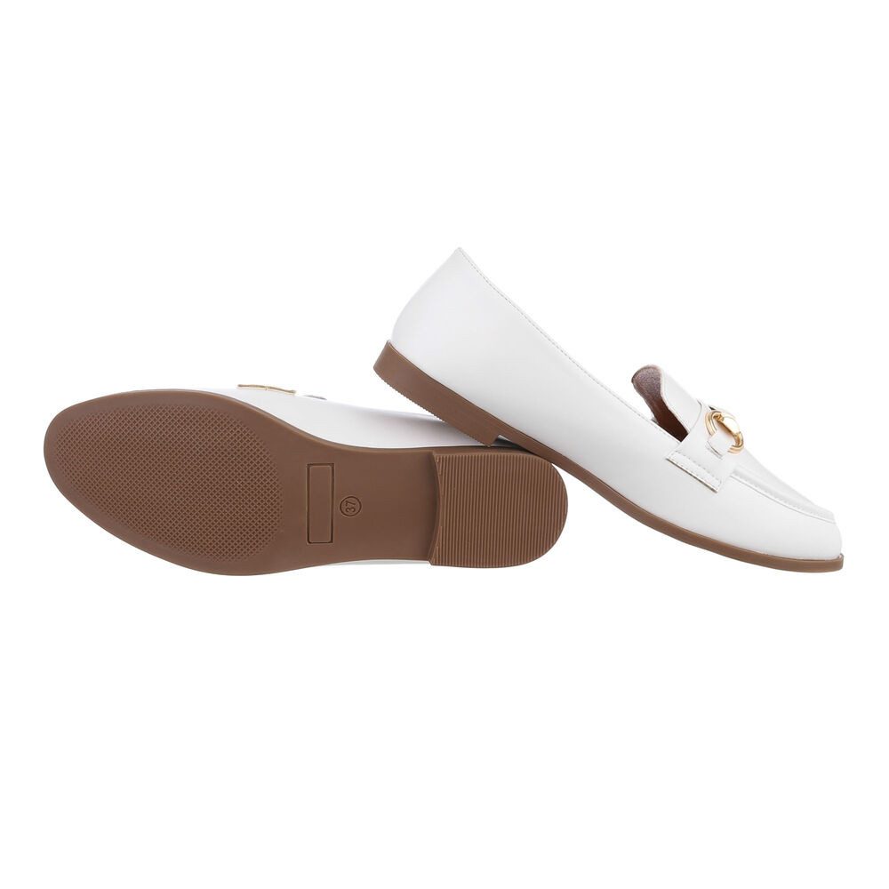 Ital-Design Damen Mokassins Freizeit Slipper (86188254) Blockabsatz Mokassi günstig online kaufen