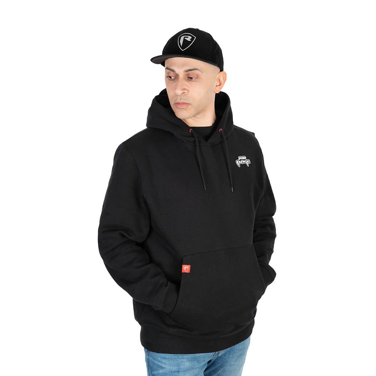 Fox Rage Kapuzenpullover Fox Rage Ragewear Hoodie Kapuzenpullover Schwarz