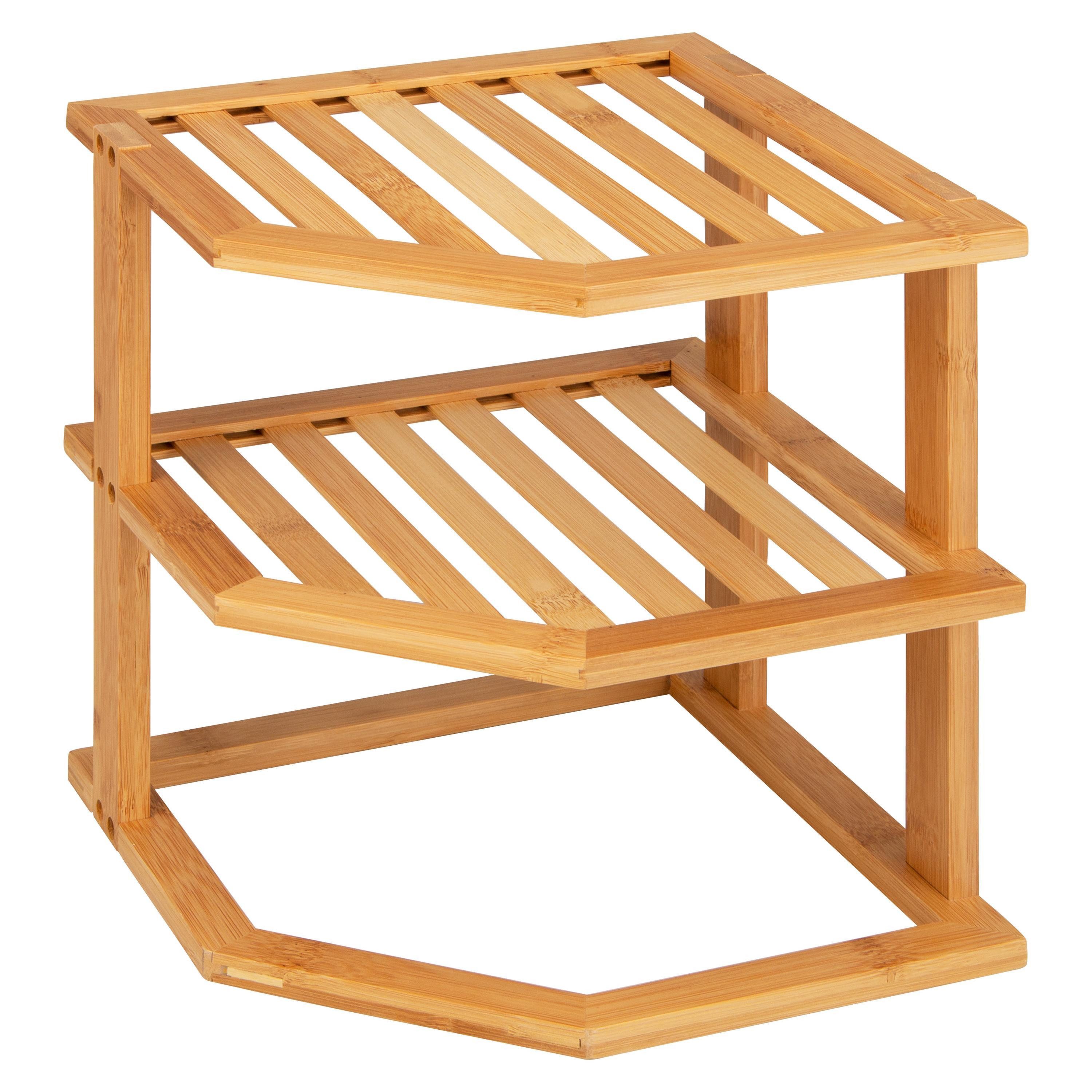 bremermann Eckregal Eckregal // 3 Ebenen // Bambus // ca. 25 x 27 x 25 cm ( günstig online kaufen