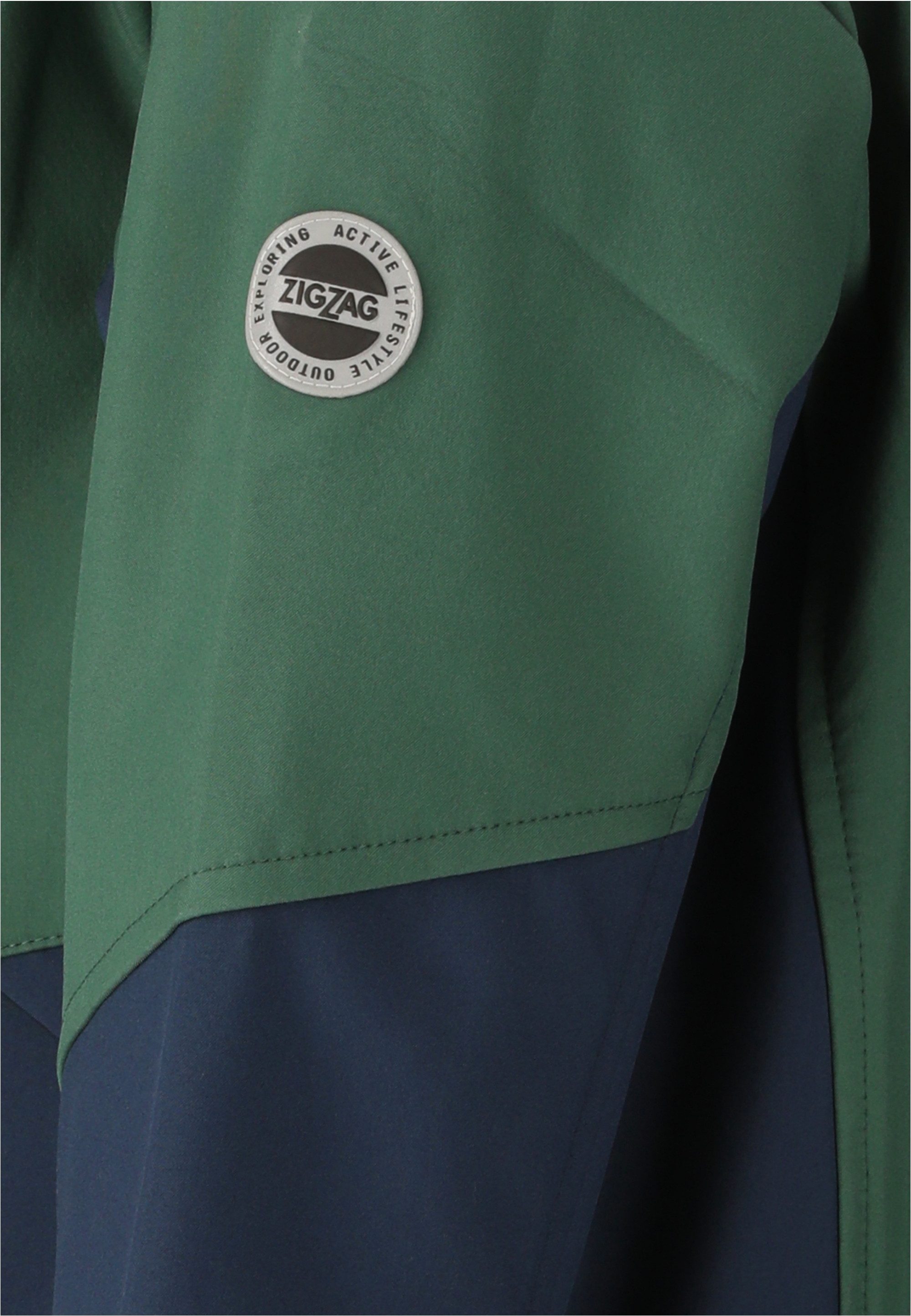 ZIGZAG Softshelljacke Troy mit wasserabweisender Beschichtung