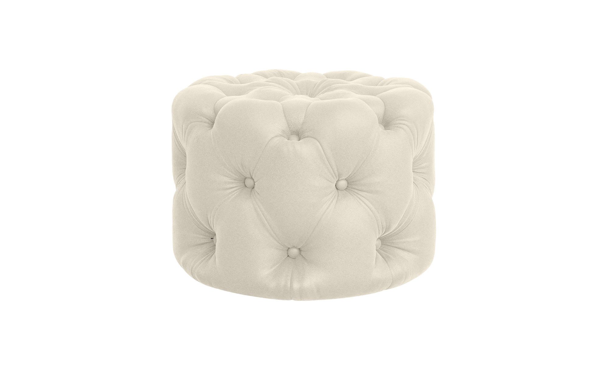 PLACES OF STYLE Hocker "FOLLINA" Polsterhocker mit klassischer Chesterfield günstig online kaufen