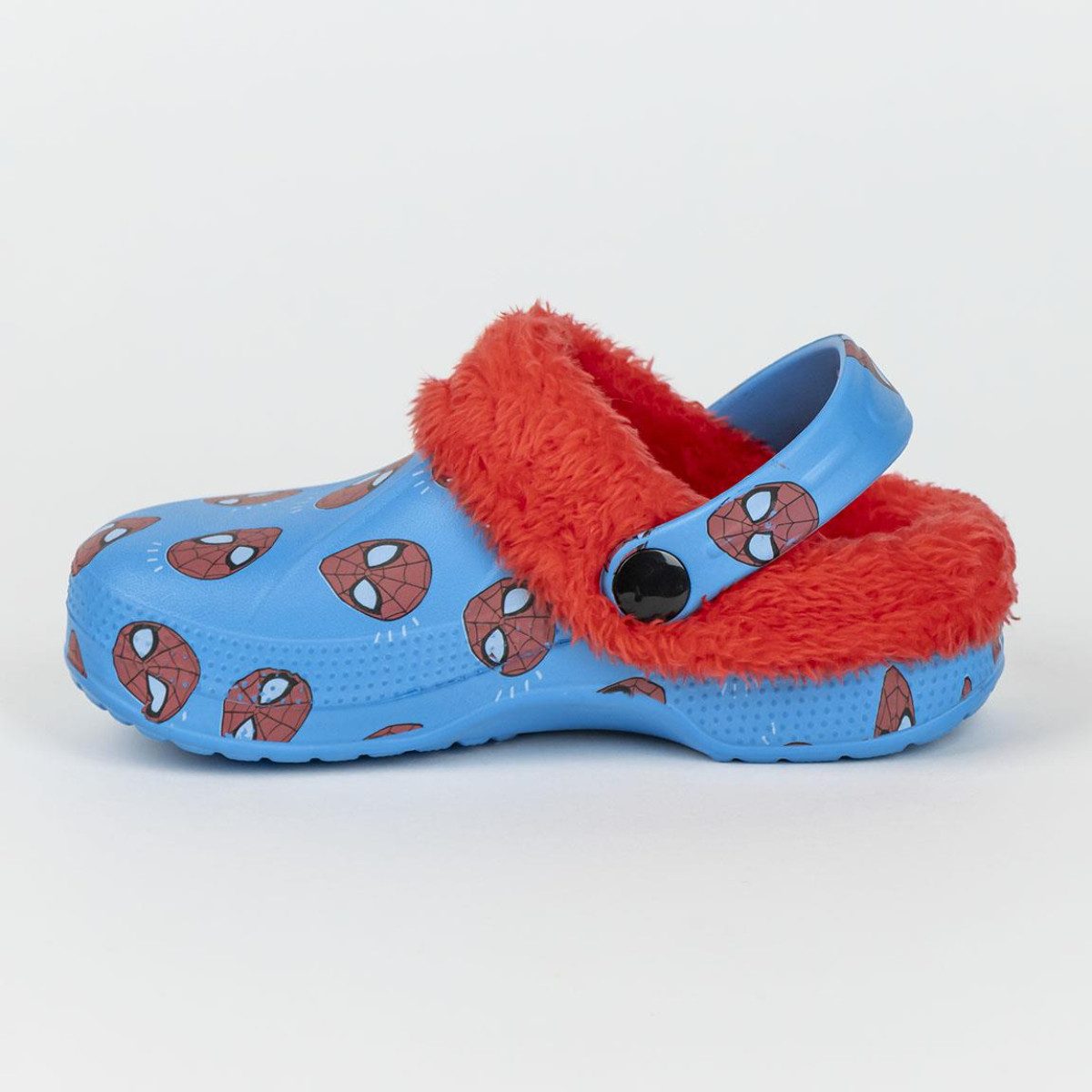 Cerda Spiderman Kinder Hausschuhe Clogs – Fleece gefüttert Clog