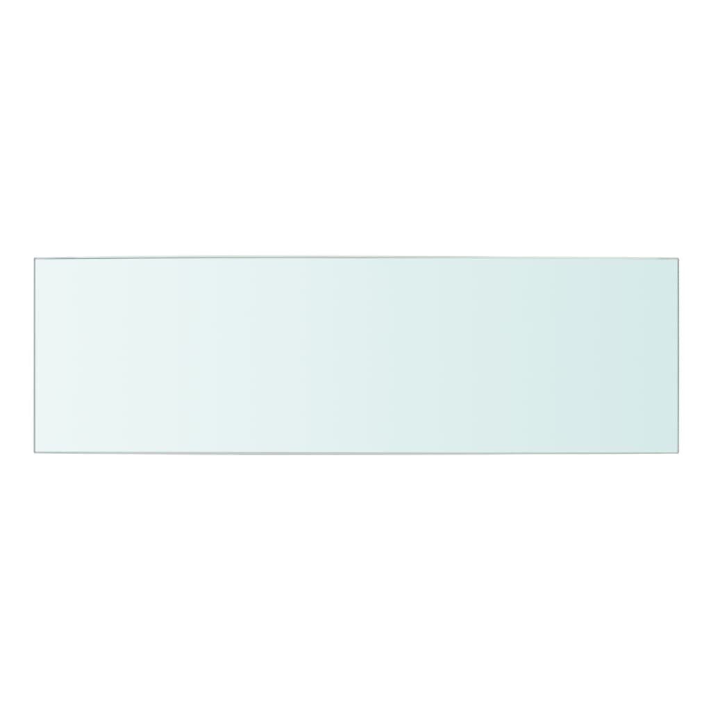 cm 50 x Transparent furnicato Glas cm Wandregal 15 Regalboden