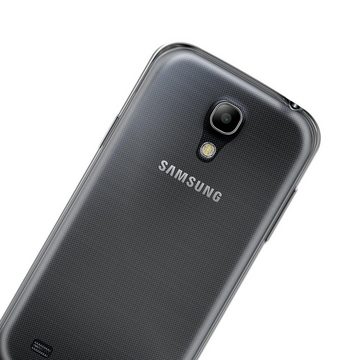 CoolGadget Handyhülle Transparent Ultra Slim Case für Samsung Galaxy S4 Mini 4,2 Zoll, Silikon Hülle Dünne Schutzhülle für Samsung S4 Mini Hülle