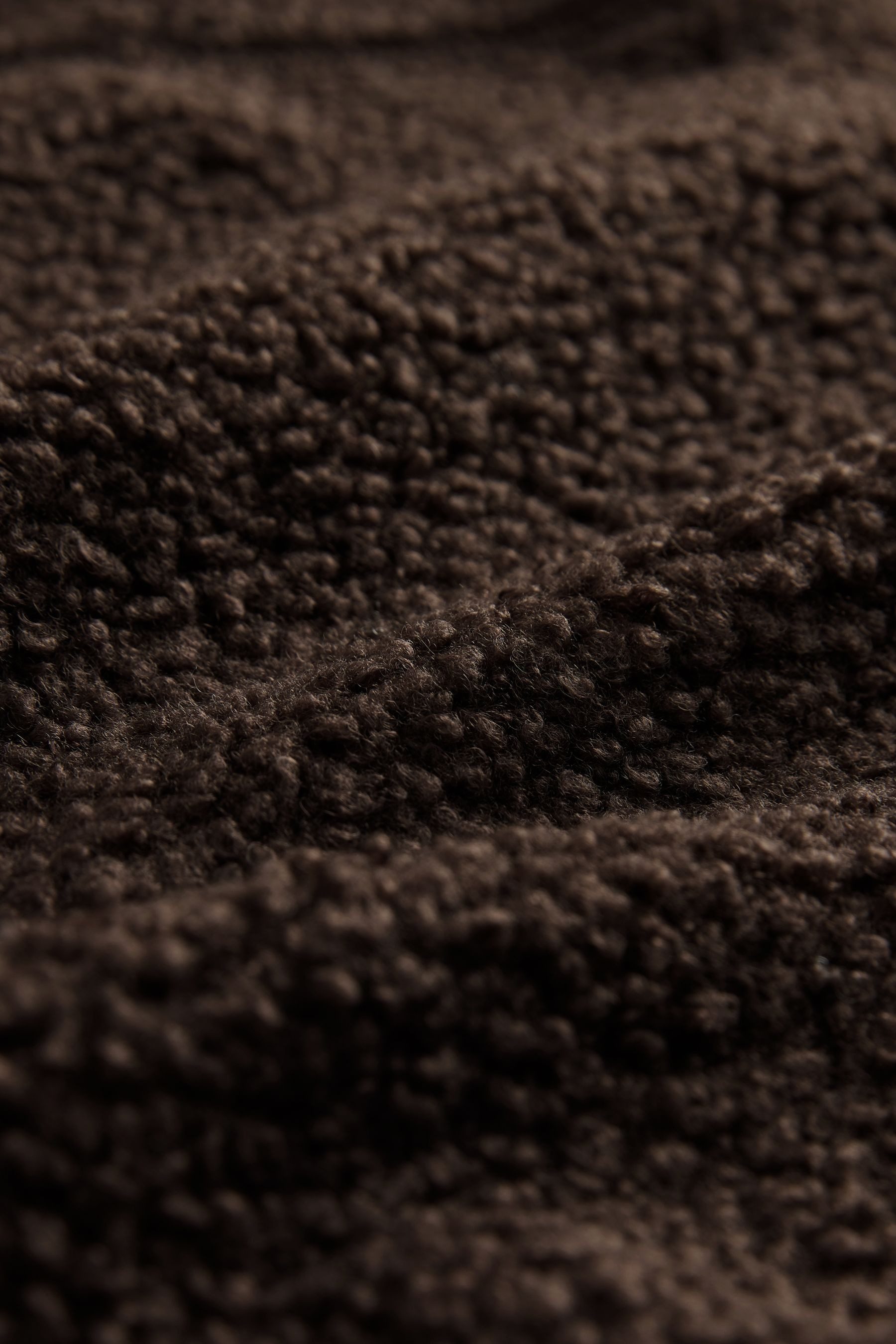 Next Kapuzenpullover Weiches Langarm-Hoodie aus Teddyborg (1-tlg)
