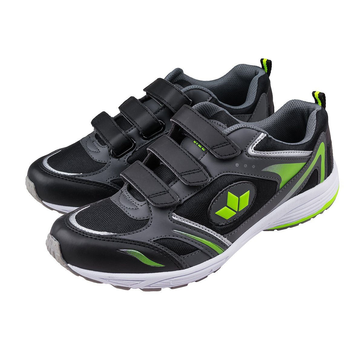 Lico Lico XXL Sportschuh anthrazit-schwarz-lemon Trainingsschuh günstig online kaufen