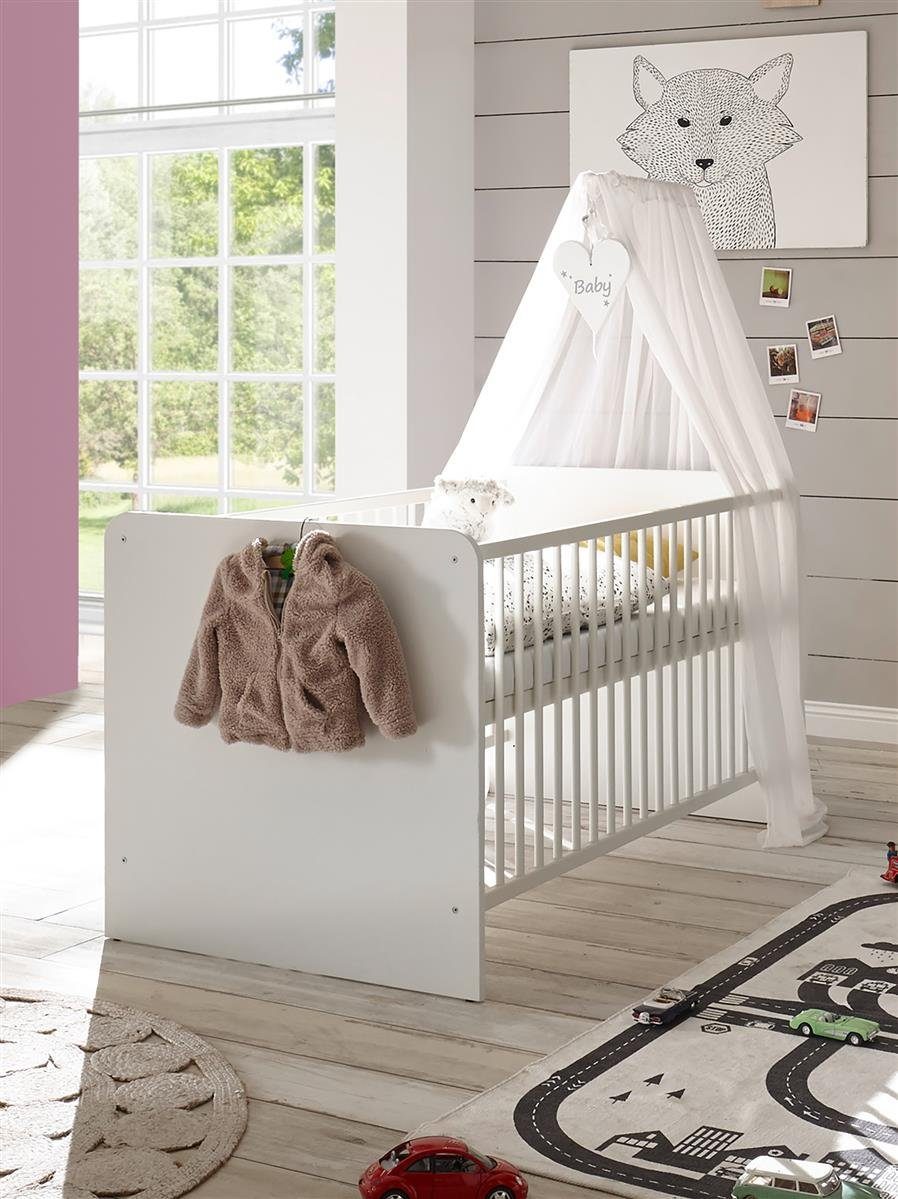 Begabino Babybett 144 x 80,5 x 81,7 cm (B/H/T)