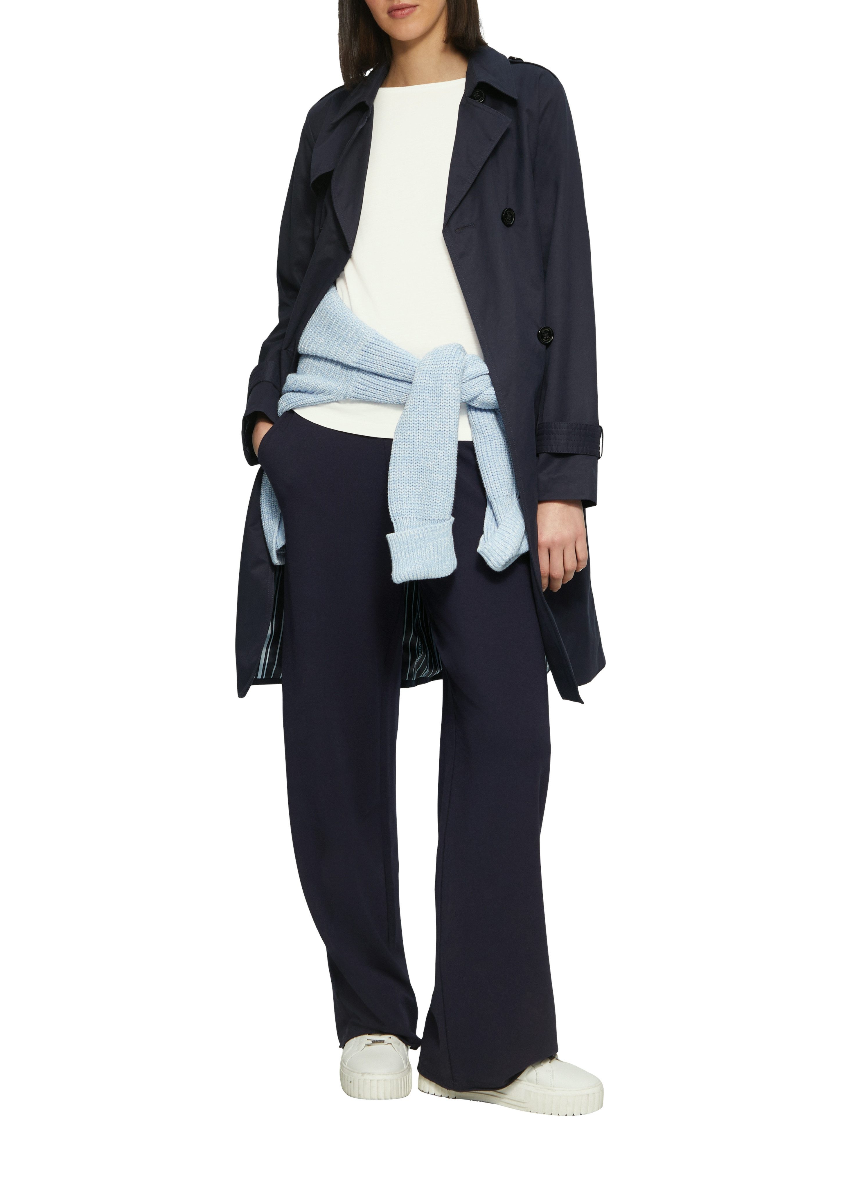 s.Oliver Langarmshirt aus Flammgarn günstig online kaufen