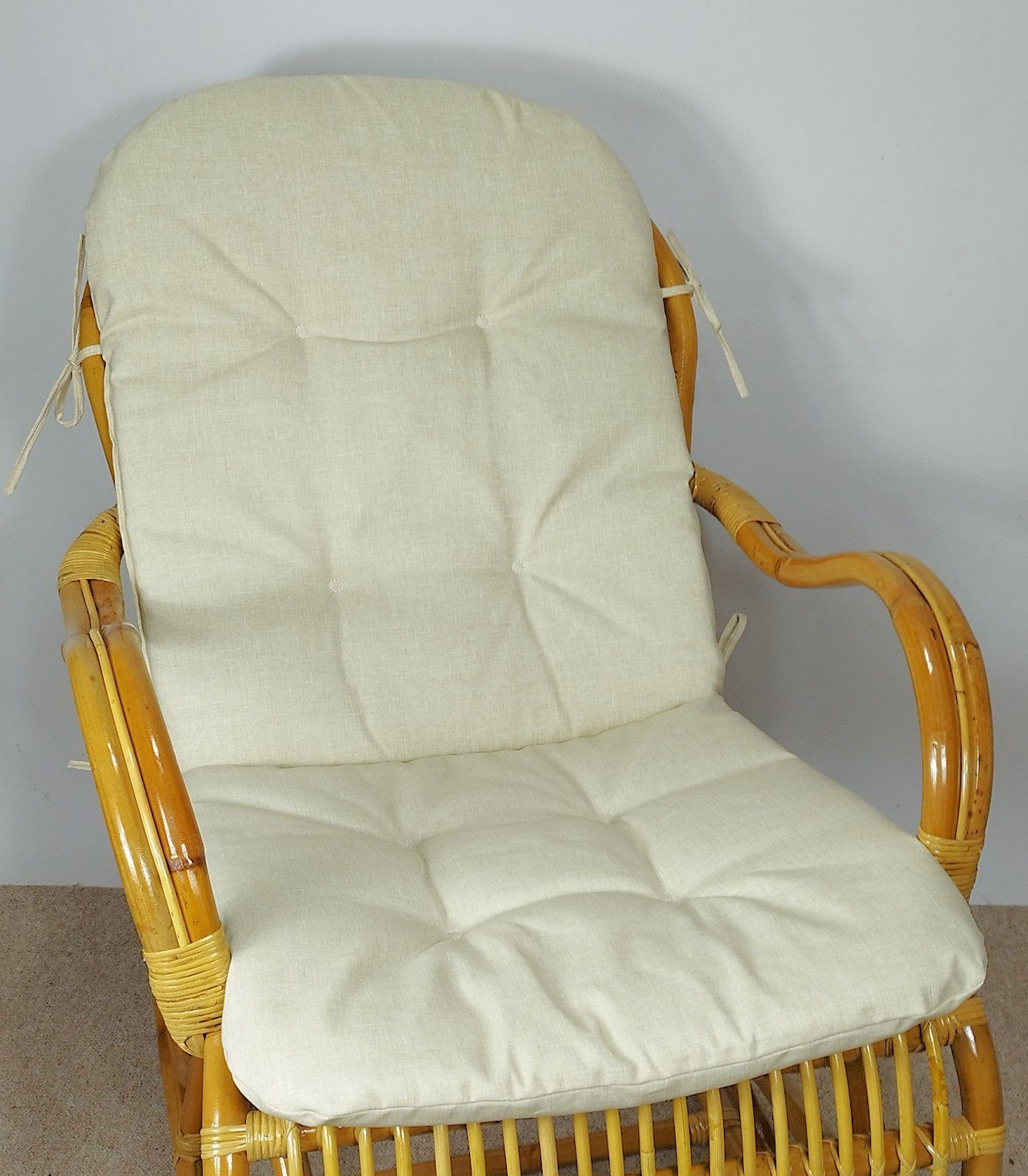 Rattani Sesselauflage Polster für Rattan Schaukelstuhl, Sesselauflage 110 x günstig online kaufen