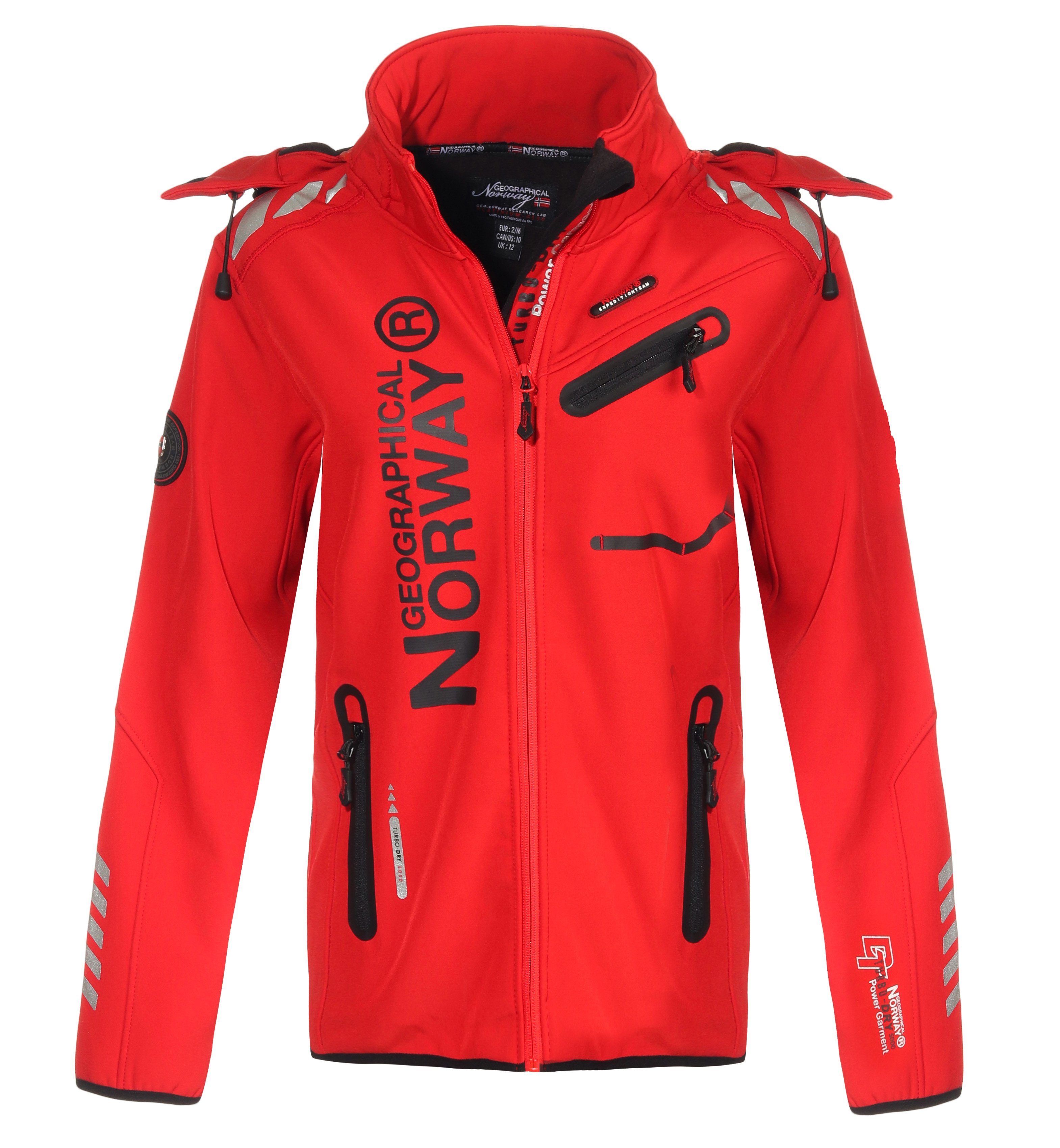 Geographical Norway Softshelljacke Damen Softshell Windbreaker Regen Outdoo günstig online kaufen