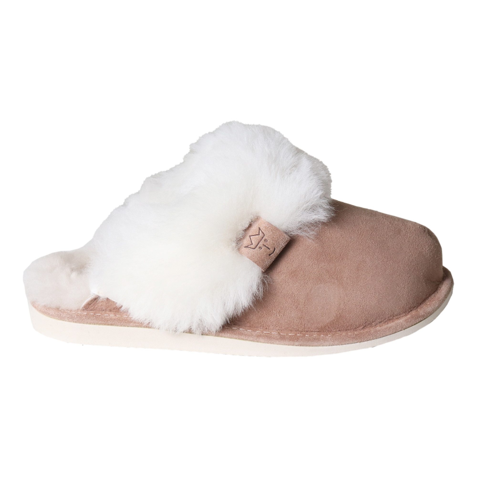 Kaiser Damen Pantolette Frida Lammfell Hausschuh