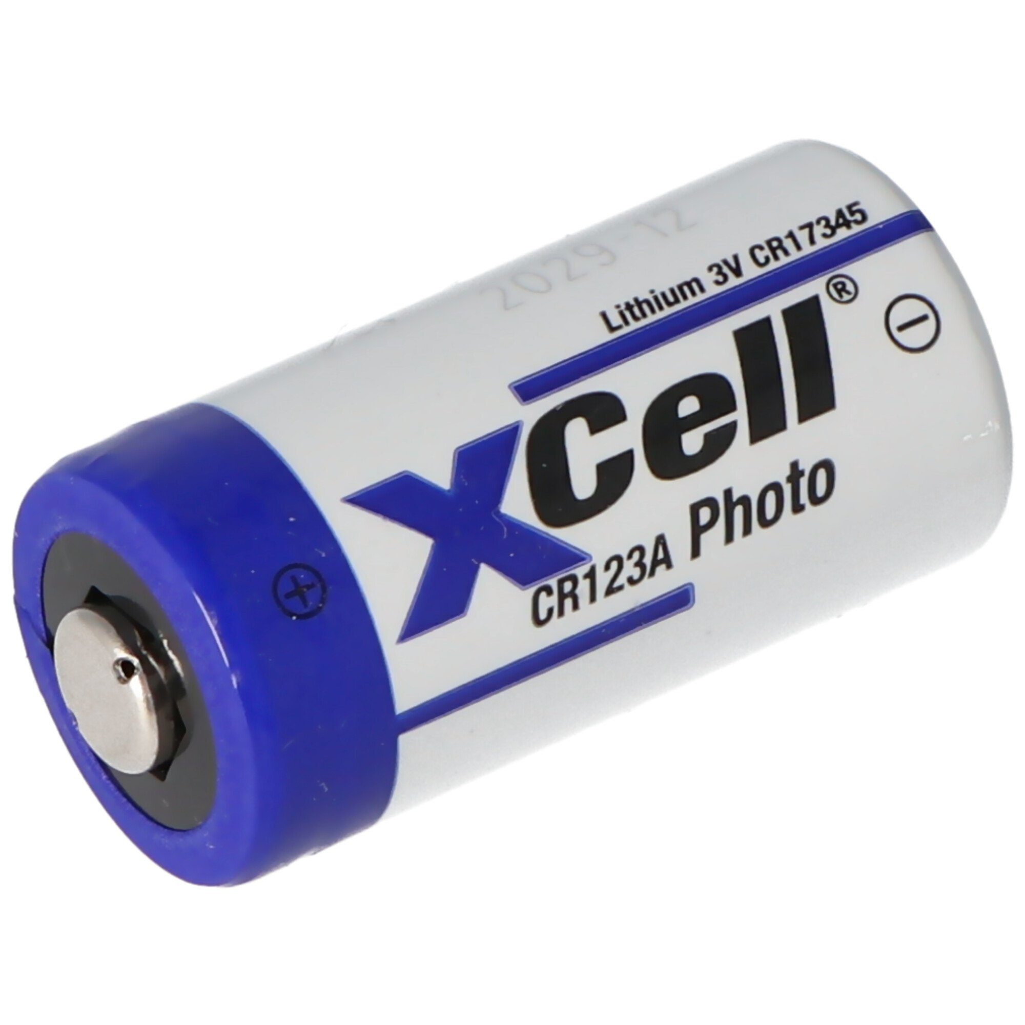 Photobatterie 3 CR123A Batterie Volt V) Lithium 34,5 max. (3,0 1550mAh, XCell XCell Fotobatterie,