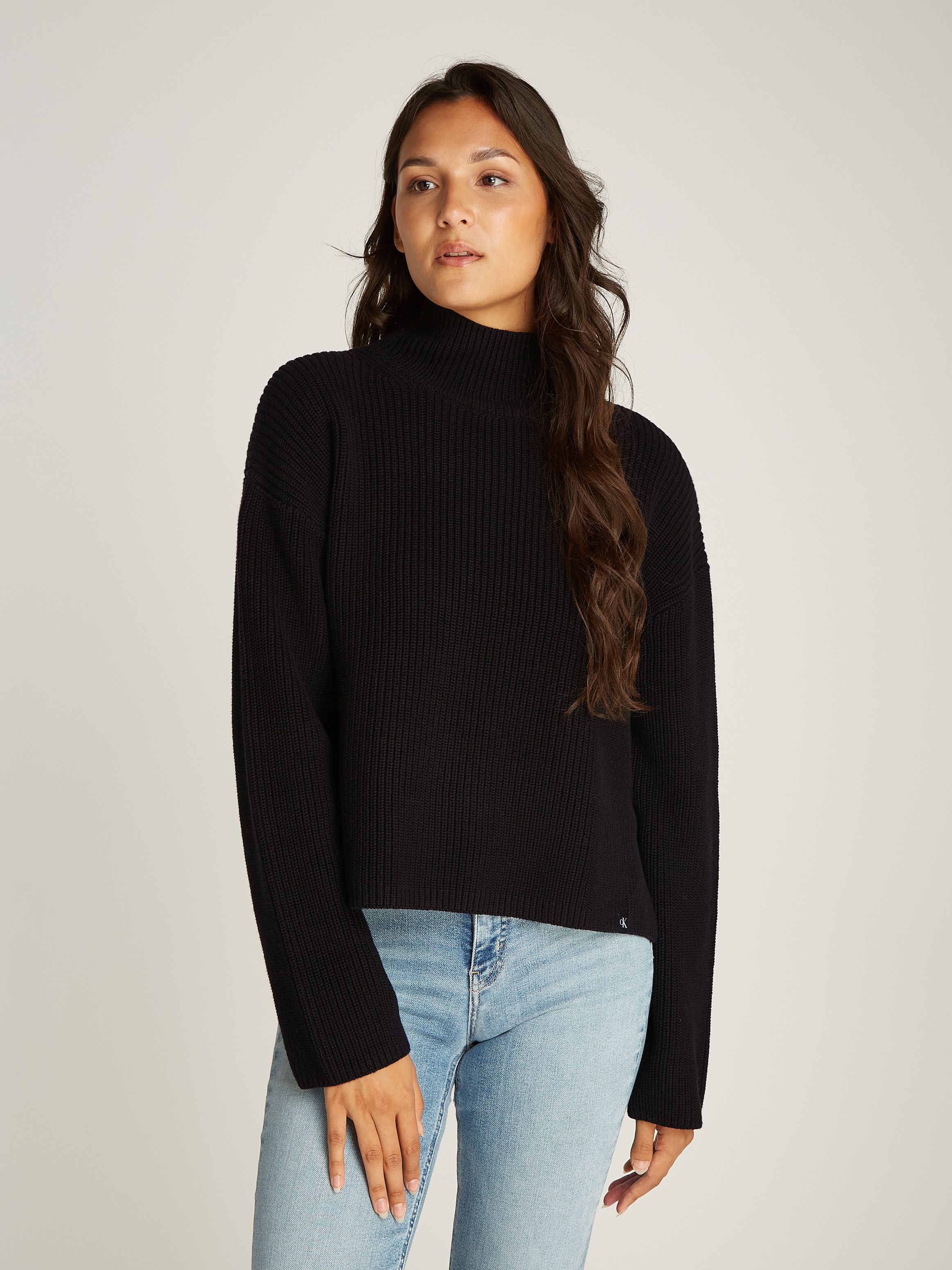 Rollkragenpullover CHUNKY LOOSE HIGH NECK SWEATER