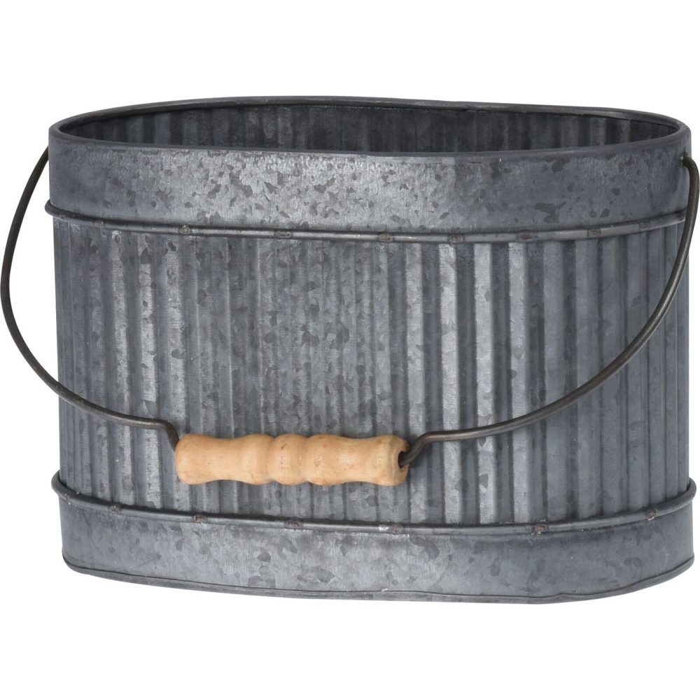 Koopmann Blumentopf Blumentopf oval - Metall günstig online kaufen