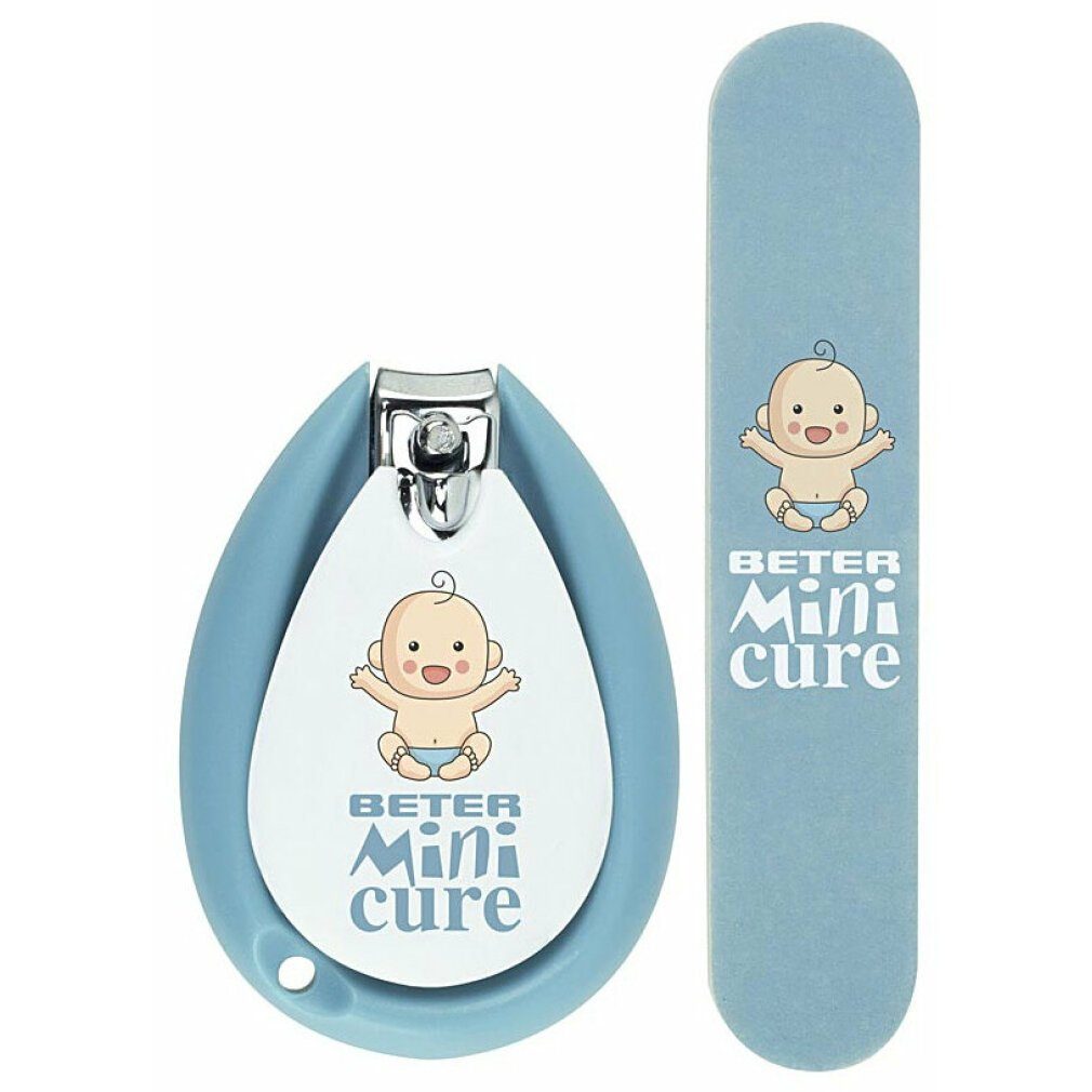 Beter Körperpflegemittel Beter Baby Minicure Duo Maniküre - Set Blau 2tlg.