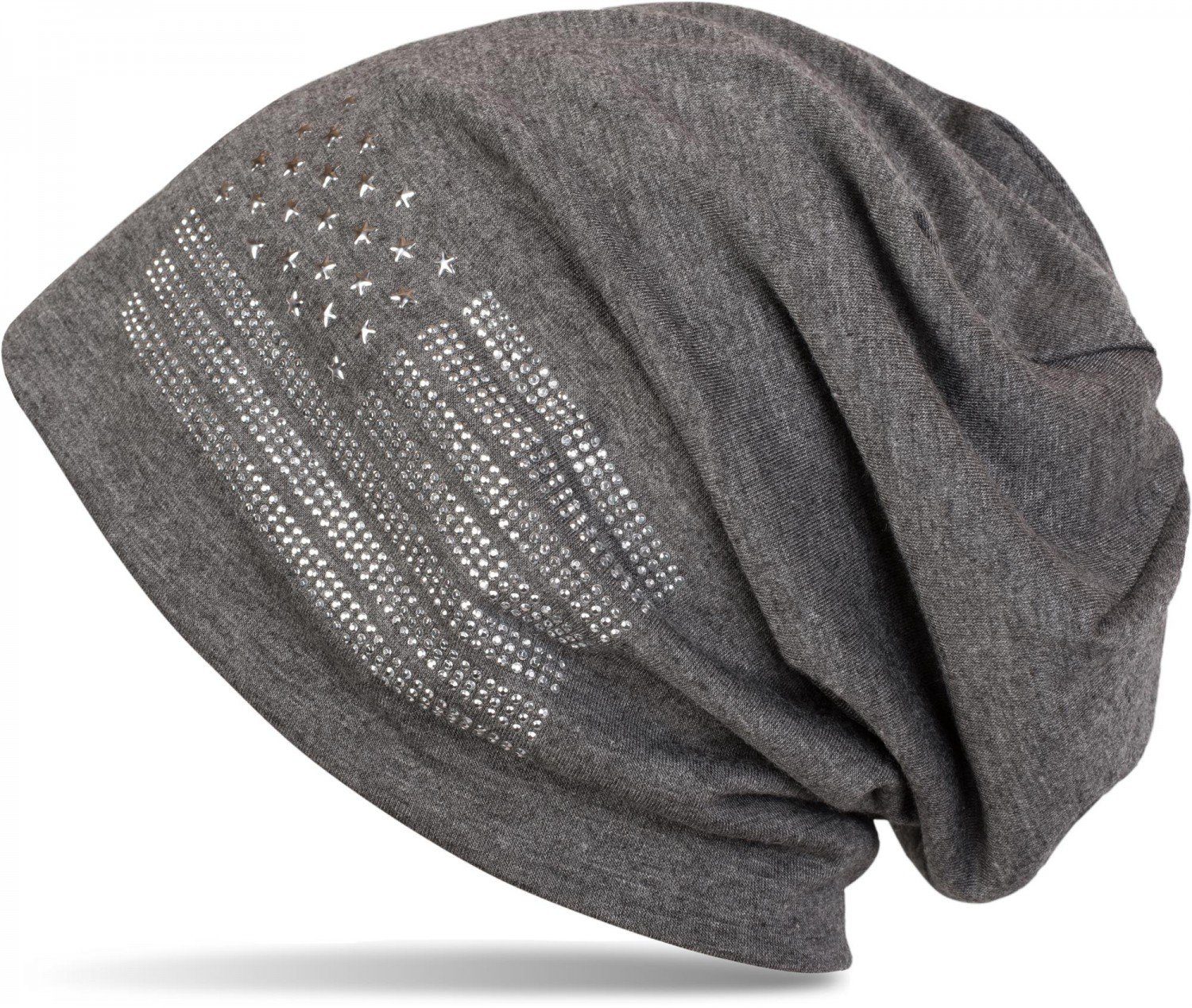 styleBREAKER Beanie Beanie mit USA Flagge günstig online kaufen