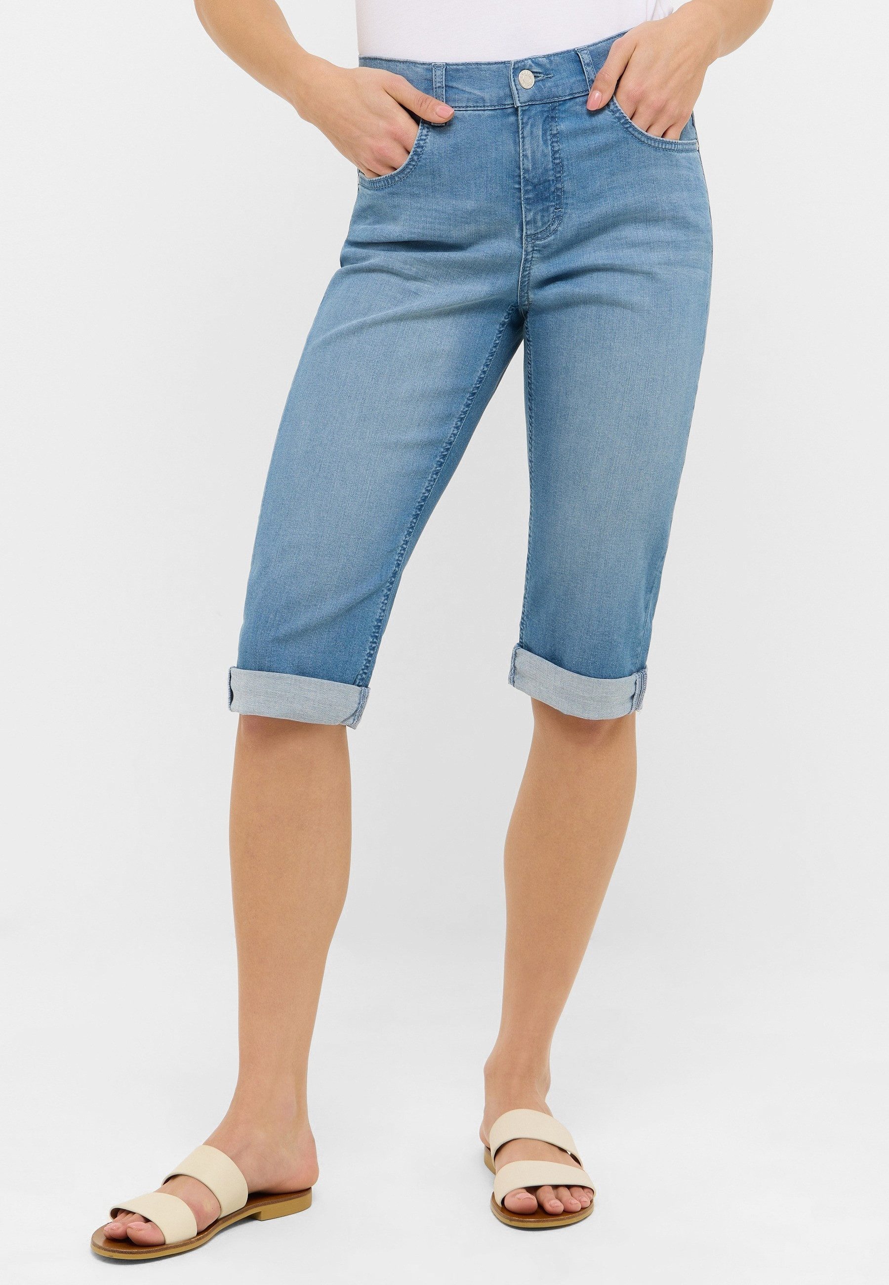 AENGELS Stoffhose AENGELS Capri TU Denim (1-tlg)