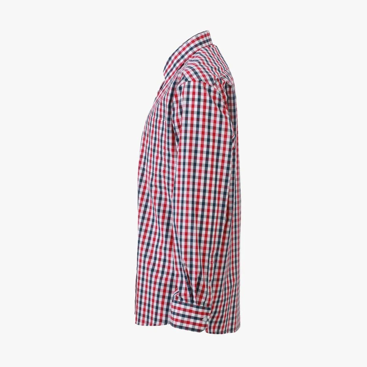James & Nicholson Karohemd Herren Langarm Karohemd Easy Care JN617 Hochwertige, bügelleichte Popeline-Qualität