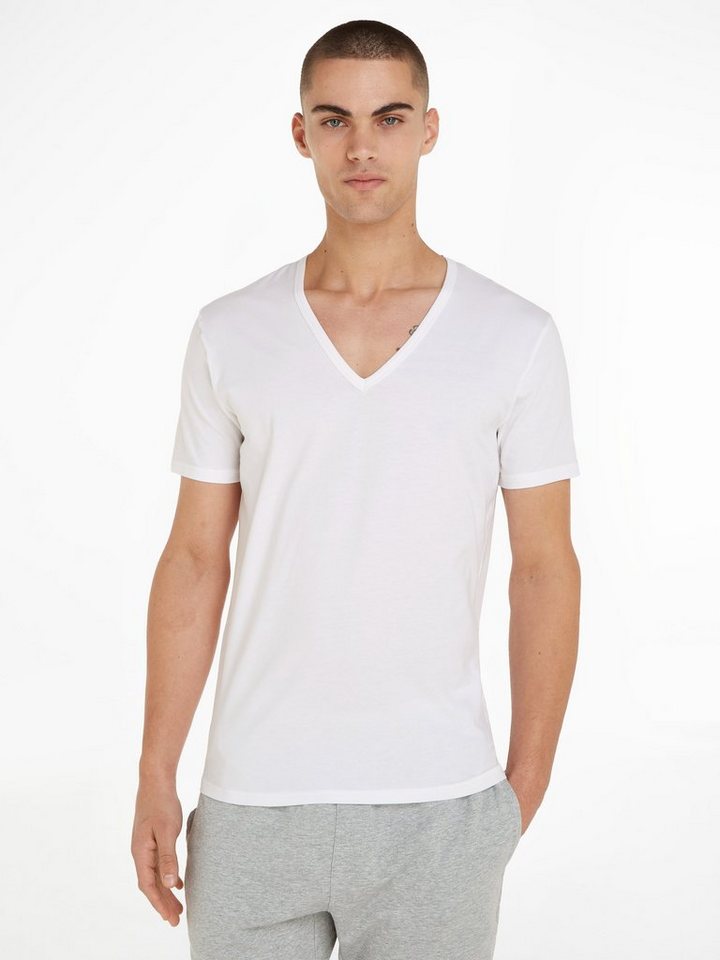 V-Shirt Klein »Modern (2er-Pack) Calvin Stretch« Cotton Underwear