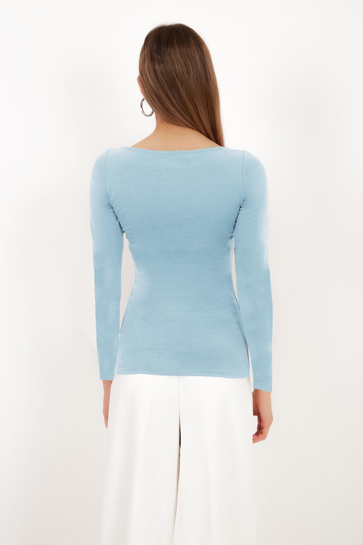 Vivienne Fashion Langarmshirt Hochwertige Modal Langarmshirt günstig online kaufen