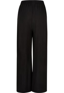 URBAN CLASSICS Stoffhose Urban Classics Damen Ladies Wide Leg Viscose Pants (1-tlg)